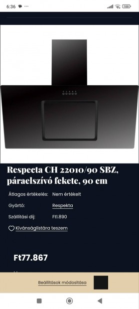 Respekta CH22010 90 cm praelszv 