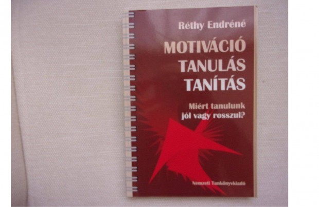 Rthy Endrn Motivci Tanuls Tants Mirt tanulunk jl vagy rosszu