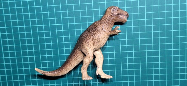 Retro 2002 Schleich Tyrannosaurus figura, hasznlt