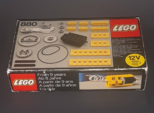 Retro 45 ves Lego 880 12v os Motor kit dobozzal