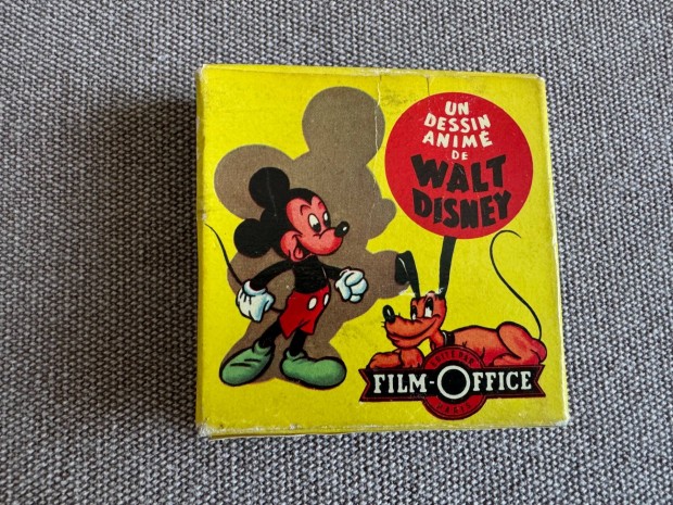 Retro 8 mm film, mesefilm, Walt Disney, Donald kacsa, filmtekercs