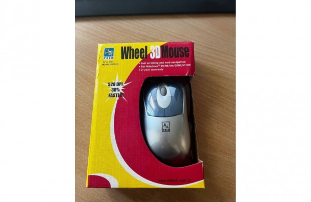 Retr A4 Tech Wheel 3Dmouse