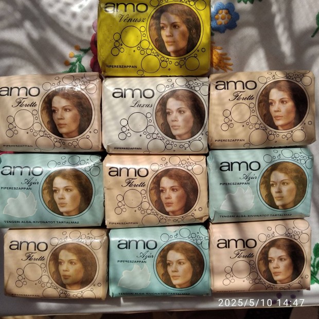 Retro Amo szappanok 10 db