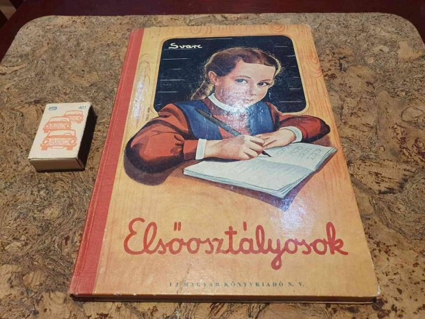 Retro Antik szép mesekönyv Jevgenyij Svarc Elsőosztályosok 1952