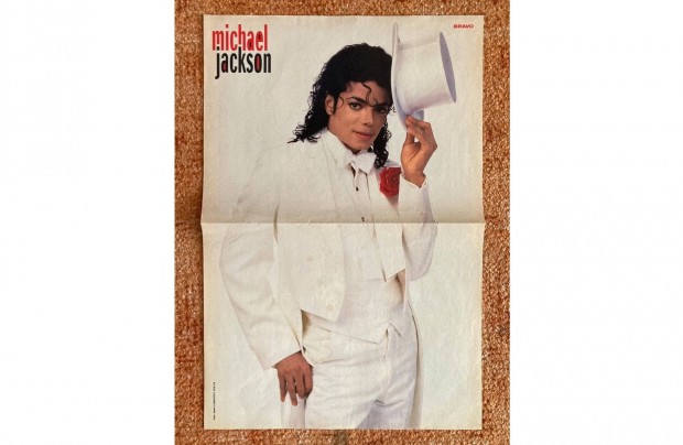 Retr Bravo poszter! Michael Jackson / Hook. A3-as - dupla mret