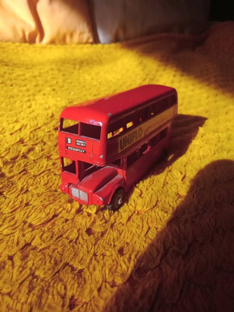 Retro Budgie toy London Emeletes busz szállítással