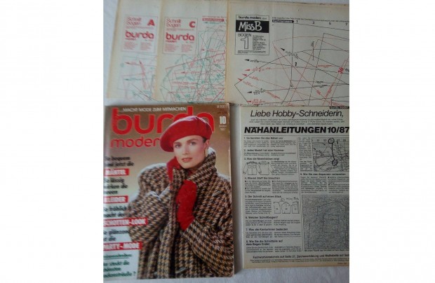 Retr Burda magazin. 1987.oktber
