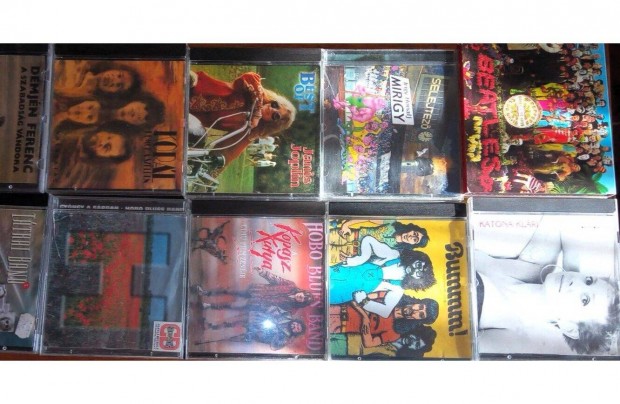Retro CD lemez gyűjtemény eladó