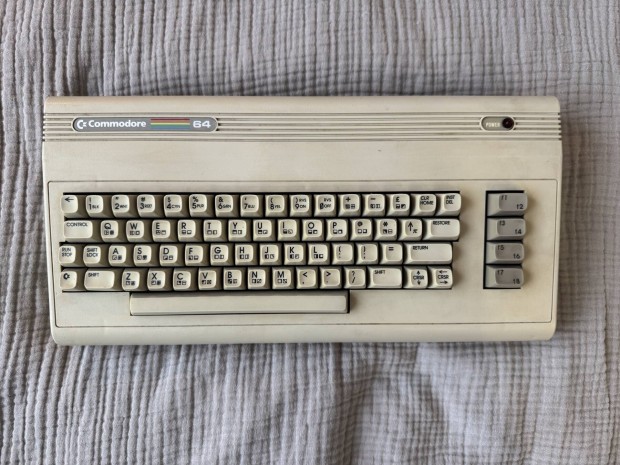 Retro Commodore 64, tesztelve, tpegysg nlkl