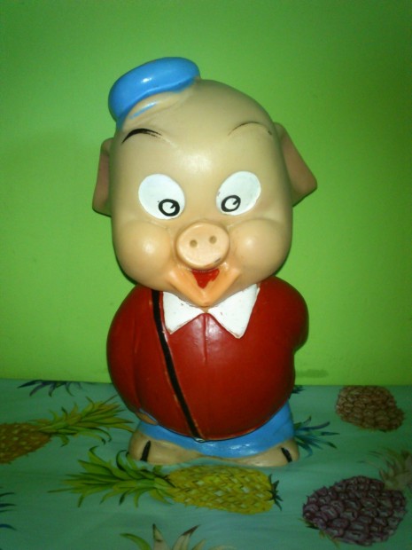 Retro Cucu malac (1930) mesefigura eladó!