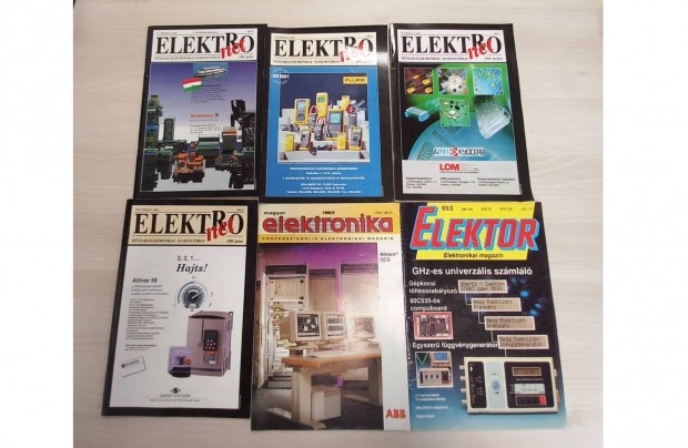 Retro Elektronet, Magyar Elektronika, Elektro magazinok a 90-es vekb