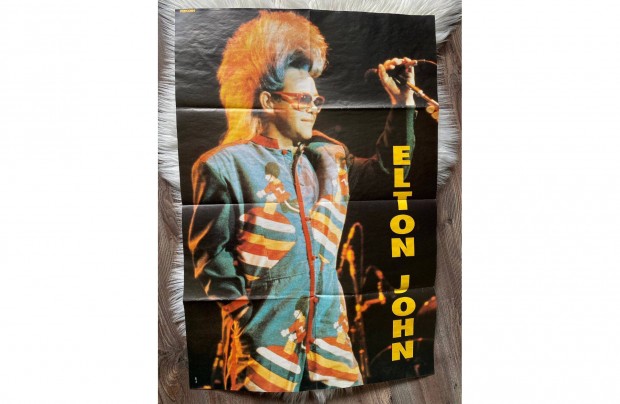 Retro Elton John óriás poszter a 90-es évekből 80x55 cm
