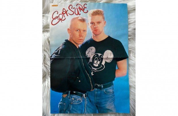 Retro Erasure poszter a 90-es évekből 42x28 cm