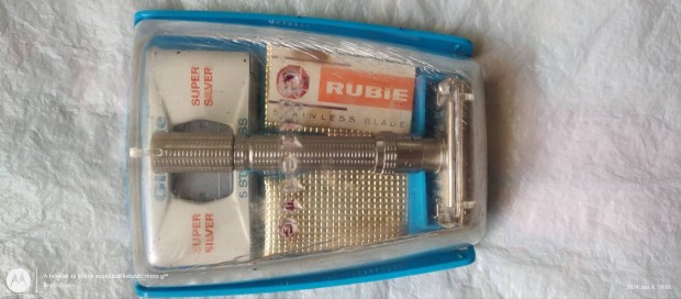Retro Gillette 1963-64 USA borotva, slim .Ritka lelet!