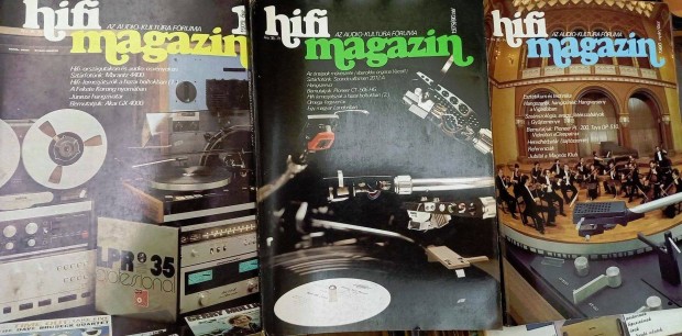 Retro HIFI audi frum jsg magazin 79/sz - 92/3. szm (40 db) elad