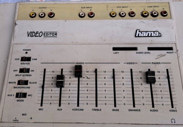 Retro Hama Easy Cut Vintage audiokever s videszerkeszt