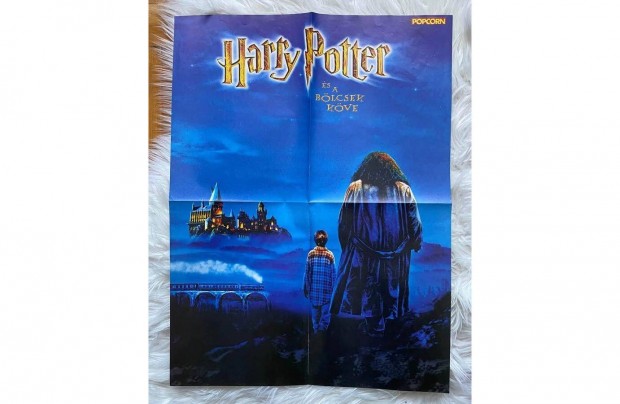 Retro Harry Potter s a blcsek kve ris poszter 56x40 cm