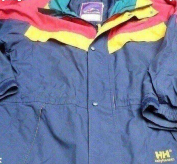 Retro Helly Hansen kabt unisex tra dzseki