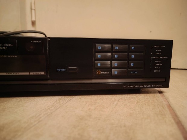 Retro HiFi Sony digitlis rdi tuner 