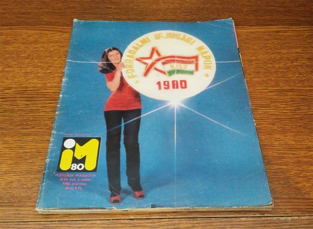 Retro Ifjsgi Magazin IM 1980 v szmai 3 db retro