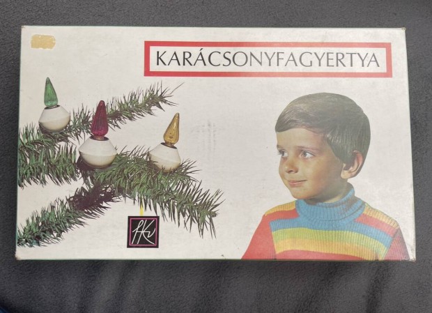 Retro Karcsonyfagyertya  