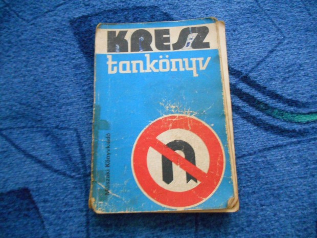 Retro Kresz tankönyv 1975