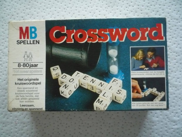 Retro MB spellen Crossword trsasjtk 1978