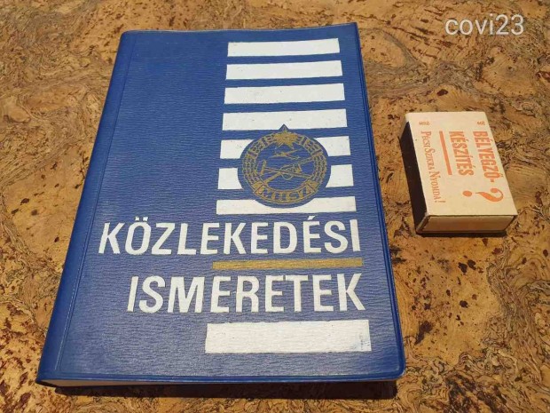 Retro MHSZ kreszknyv kzlekedsi ismeretek szocrel kdr