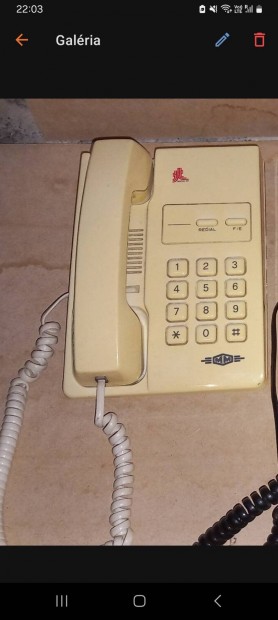 Retro Matv telefon kszlk 