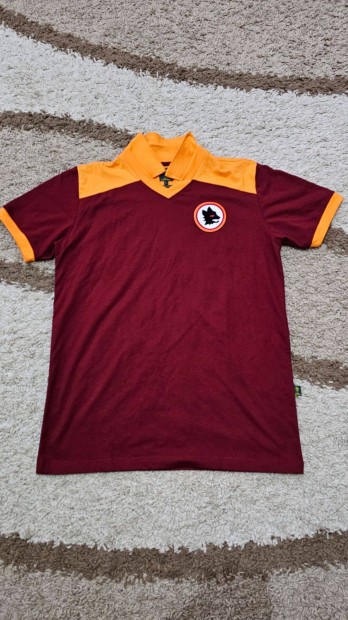 Retro Mez COPA AS Roma 1978 - 1979 - Piros L