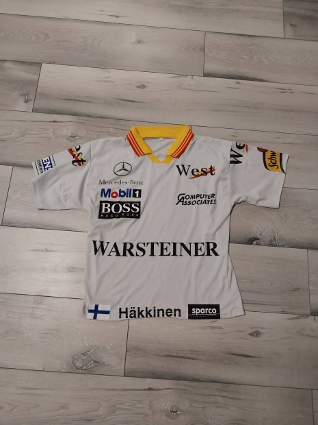 Retro Mika Hakkinen Forma 1 Mclaren szurkoli pl 