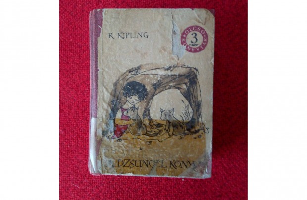 Retr Olcs Knyvtr Rudyard Kipling.A dzsungel knyve I-II.ktet.1961