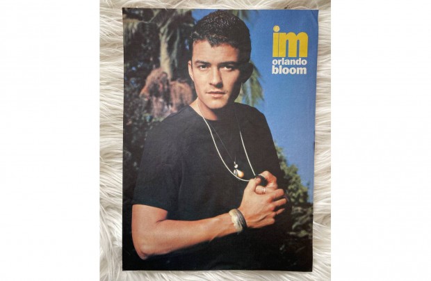 Retro Orlando Bloom poszter a 90-es vekbl 21x28 cm