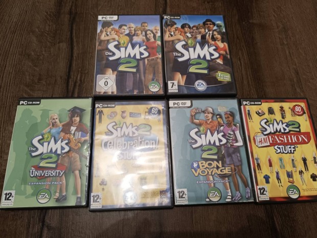 Retro PC jtk csomag: The Sims 2 + 3 kiegszt