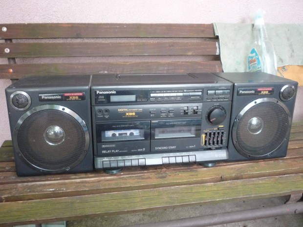 Retro Panasonic nagy kazetts rdimagn hi-fi