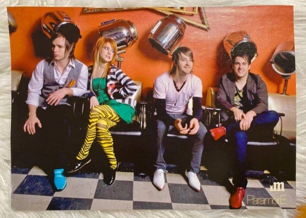 Retro Paramore poszter 21x28 cm