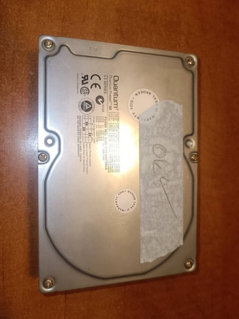 Retro Pc merevlemez HDD Quantum Fireball