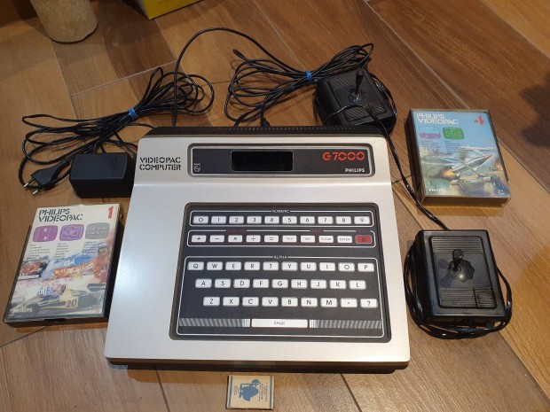 Retro Philips G7000 videopac computer jtk konzol jtkkokkal