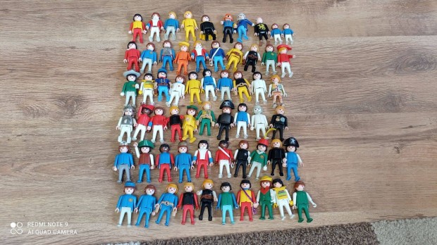 Retro Playmobil figura csomag 60 db. 1974 - ből