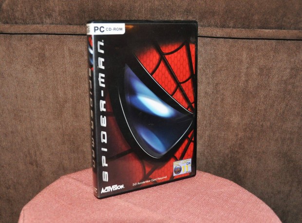 Retro Pkember PC , Spider-man PC jtk, cd-rom , Marvel film alapon