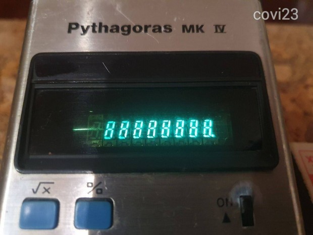 Retro Pythagoras MK IV VFD kijelzs fnydids szmolgp