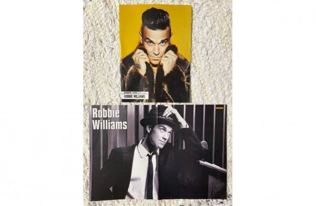 Retro Robbie Williams poszterek a 90-es vekbl