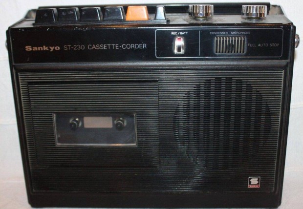 Retro Sankyo ST-230 cassette-corder