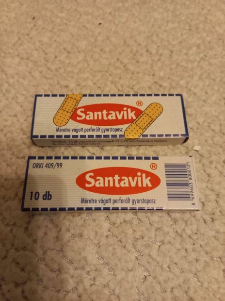 Retro Santavik sebtapasz 2 db