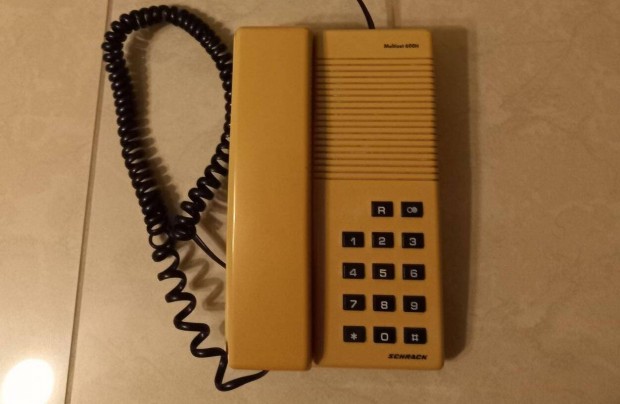 Retro Schrack vezetkes telefon