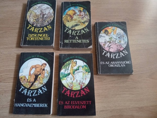 Retro Tarzan knyv sorozat 