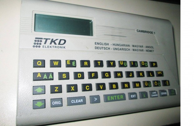 Retro Tkd Elektronik fordtgp 1994-bl / Magyar nyelv