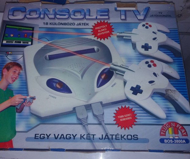 Retro Tv-s jatkkonzol a 90-es vekbl gyjti allapotban!