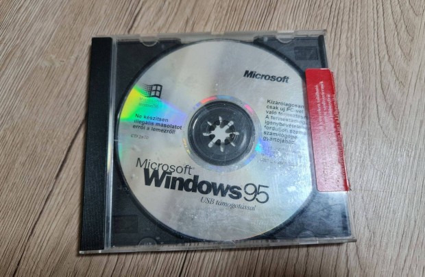 Retro Windows 95 és NT telepítők eladóak