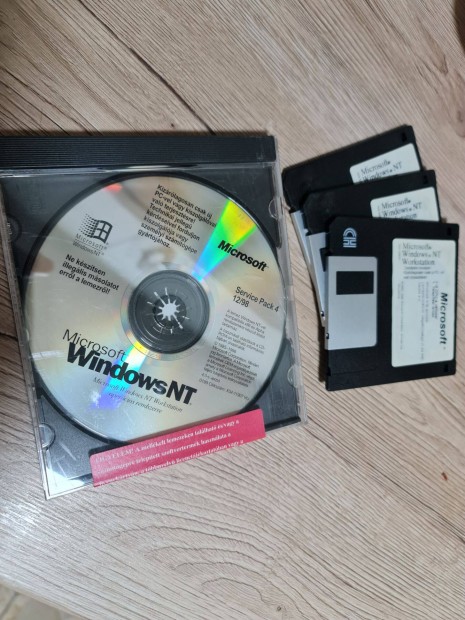 Retro Windows 95 és NT telepítők eladóak